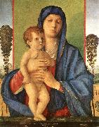 BELLINI, Giovanni Madonna degli Alberetti  25 oil on canvas